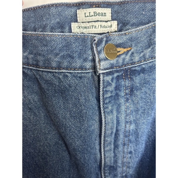 Lands End Jeans Women's Size 18 Tall Flannel Lined Outdoor Camping Casual - Picture 4 of 11